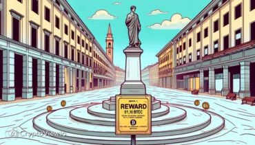 ¿A dónde fue la estatua de Satoshi Nakamoto de Lugano?