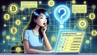 Wie hoch sind die Gebühren für die Cardano-Börsennotierung?