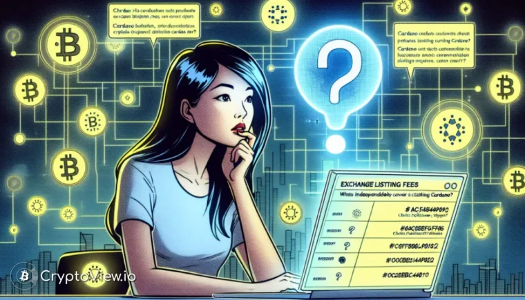 Combien coûtent les frais d'inscription aux échanges Cardano ?