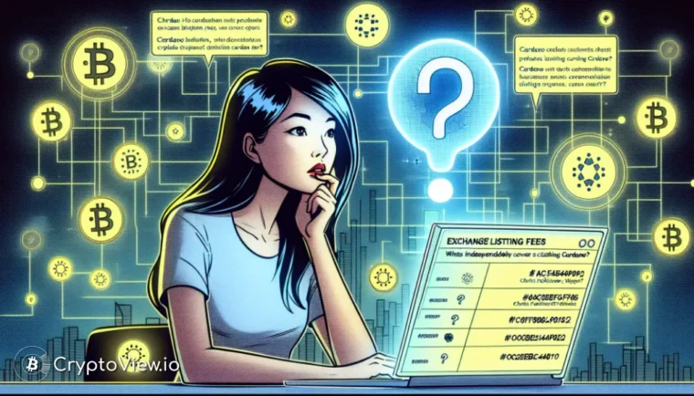 Hvor mye koster Cardano-børsnoteringsavgifter?