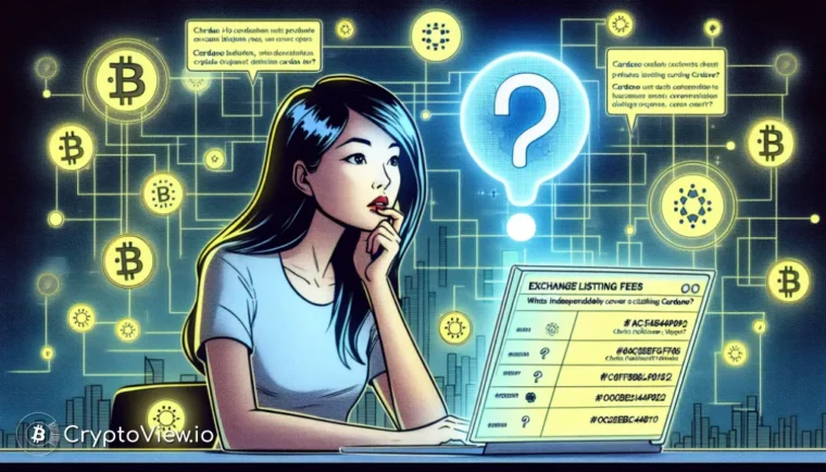 Cardano 거래소 상장 수수료는 얼마인가요?