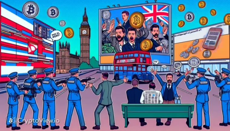 ¿Fue realmente prohibido el anuncio de Coinbase en el Reino Unido?