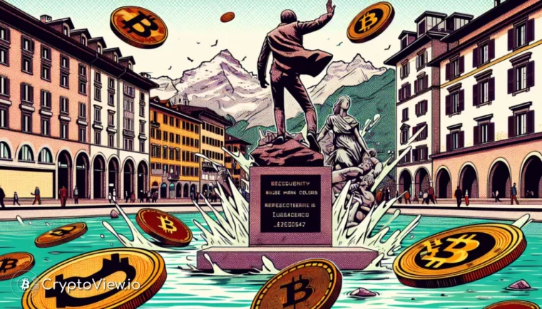 Vil Satoshi Nakamoto-statuen i Lugano bli restaurert?