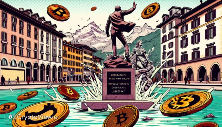 루가노의 사토시 나카모토 동상은 복원될까요?