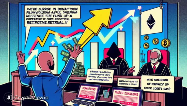 Le fonds de défense juridique de Roman Storm augmente-t-il après l'annulation du procès ?