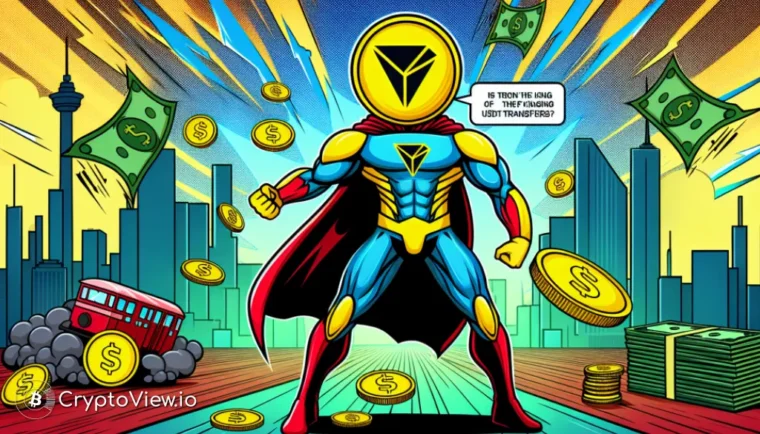 Er Tron Kongen af USDT-overførsler?