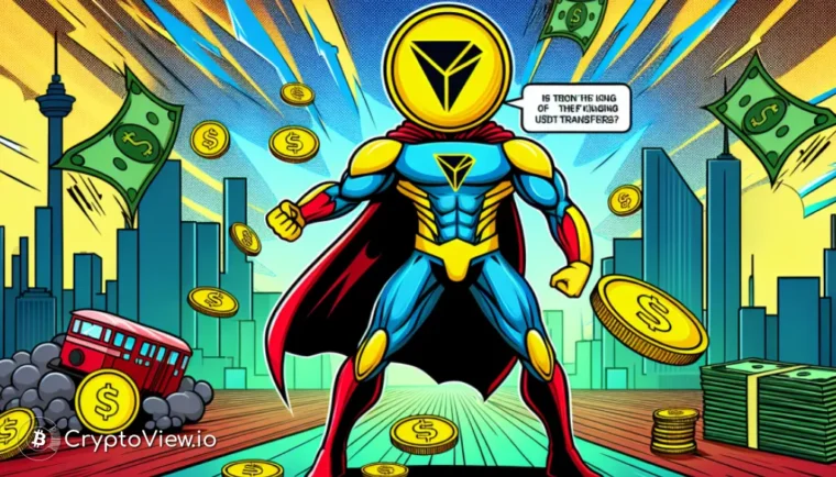 Is Tron de Koning van USDT-overdrachten?