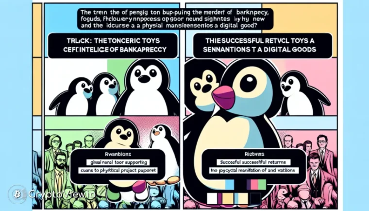 ¿Pueden los juguetes de Pudgy Penguins salvar el proyecto NFT?