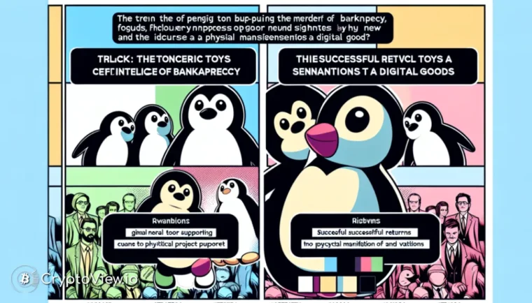 Могут ли игрушки Pudgy Penguins спасти NFT-проект?