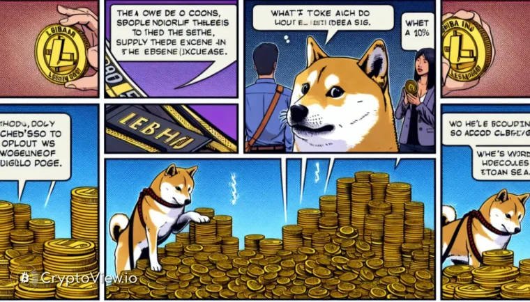 ما الذي يحدث مع معروض LEASH من Shiba Inu؟