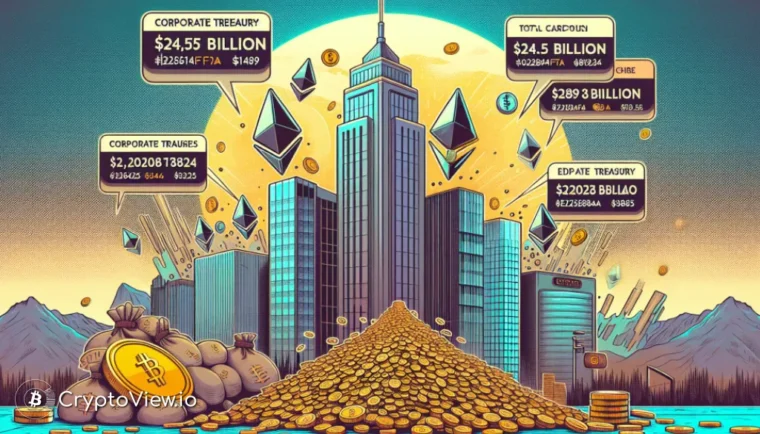 Fører virksomheders Ether-skatkammer-adoption til Ethereums prisstigning?