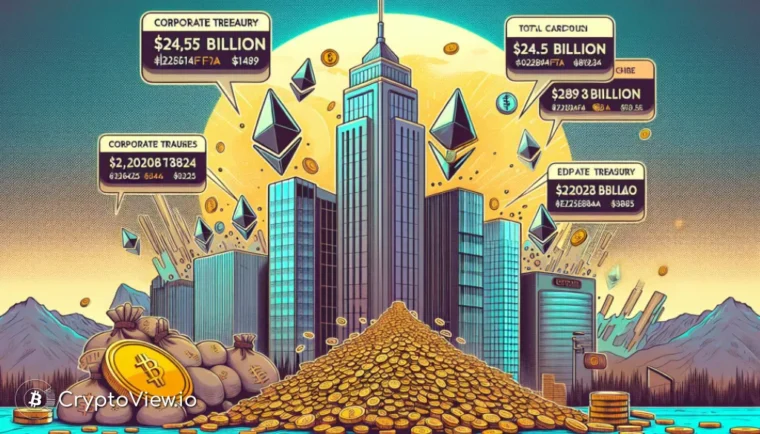 Treibt die Einführung von Ether-Reserven durch Unternehmen den Preisanstieg von Ethereum an?