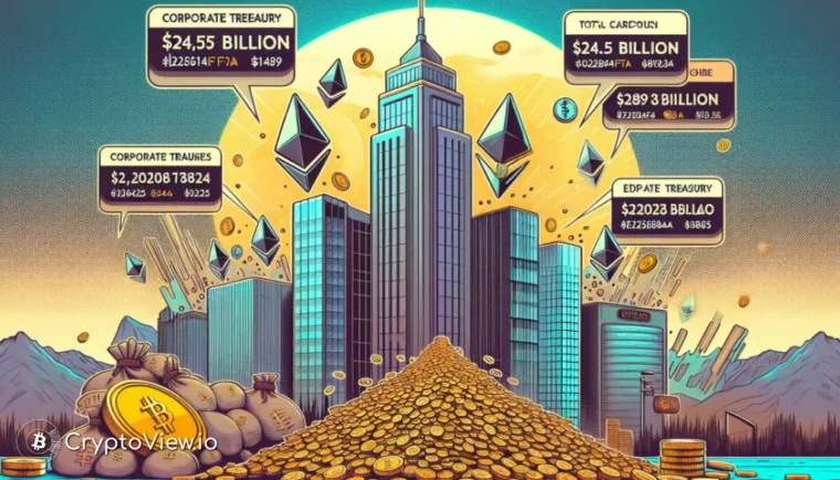क्या कॉर्पोरेट ईथर ट्रेजरी अपनाने से एथेरियम की कीमत में उछाल आ रहा है?