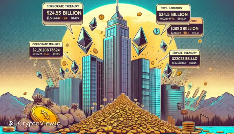 L'Adozione di Tesorerie Aziendali in Ether Sta Alimentando l'Impennata del Prezzo di Ethereum?