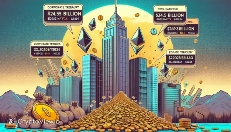 Fører bedrifters Ether-beholdninger til Ethereums prisstigning?