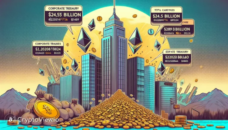 Czy Korporacyjne Skarby Eteru Napędzają Wzrost Ceny Ethereum?