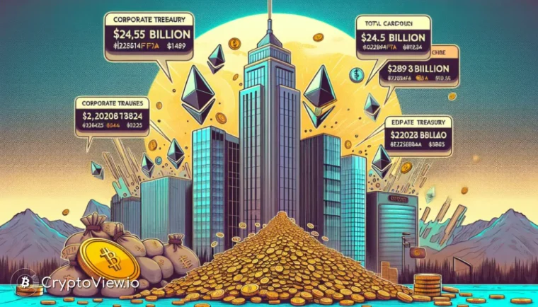 A Adoção de Tesouraria Corporativa de Ether Está Impulsionando o Aumento de Preço do Ethereum?