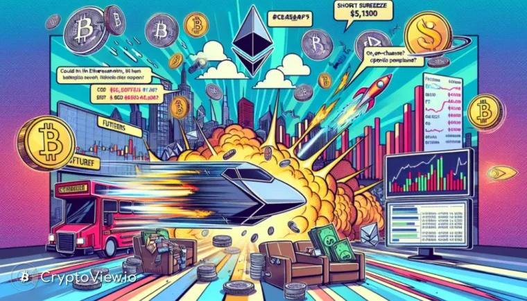 Kunne Ethereum nå $5.100? Potentielt short squeeze forklaret