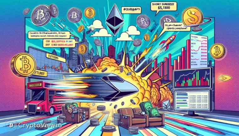 Ethereum Pode Atingir US$ 5.100? Potencial de Short Squeeze Explicado