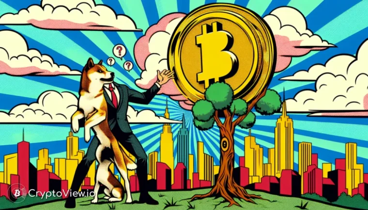 Dogecoin está latindo para a árvore de $1 novamente?