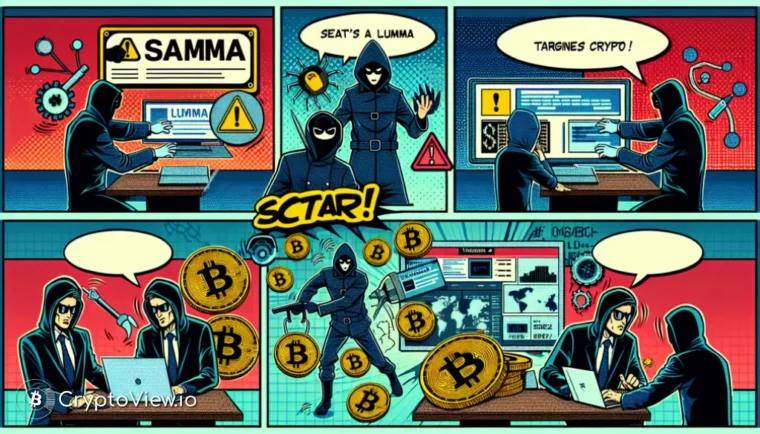 Lumma Stealer 멀웨어, 암호화폐를 노리고 있습니까?