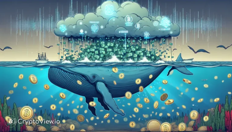 최근 스테이블코인 이동의 배후에 트론 고래가 있습니까?