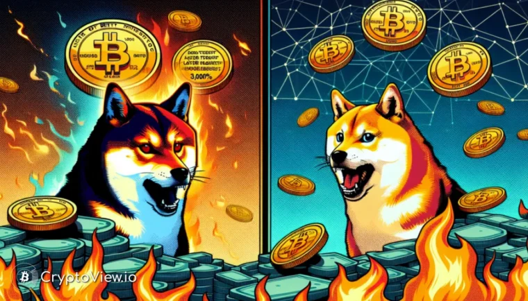 Kan Layer Brett Staking Shiba Inu Burns Overstijgen?