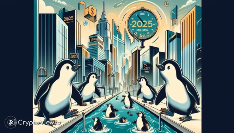 Vil Pudgy Penguins vralte ind på Wall Street i 2027?