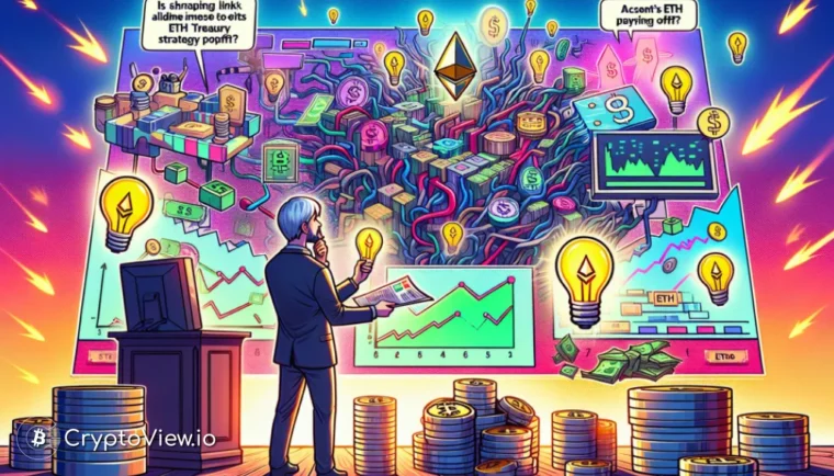 هل استراتيجية خزانة ETH الخاصة بـ SharpLink تؤتي ثمارها؟