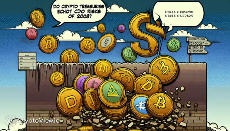 Do Crypto Treasuries Echo the CDO Risks of 2008?