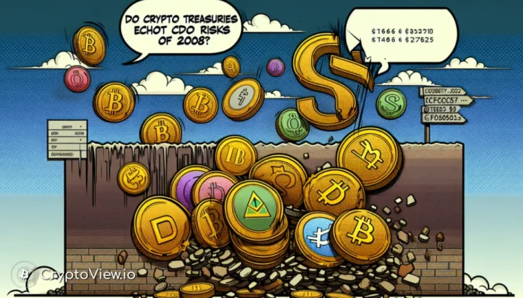 Le tesorerie crypto fanno eco ai rischi dei CDO del 2008?