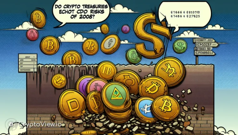 Ekar Crypto-skattkamrar CDO-riskerna från 2008?