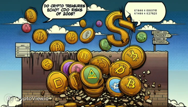 加密货币国库是否重蹈 2008 年 CDO 的覆辙？