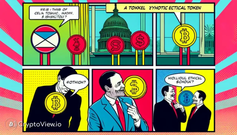 개빈 뉴섬 트럼프 부패 코인은 진짜인가요?