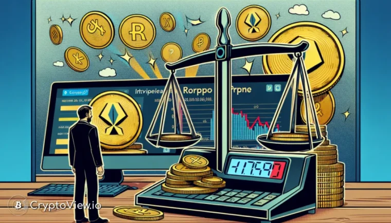 Heeft BlackRock invloed gehad op de XRP-holdings van Coinbase?