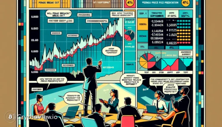 PENGU会突破吗?九月价格预测