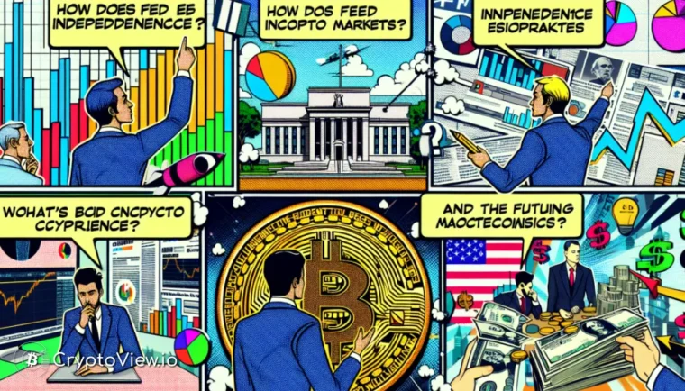 Comment l'indépendance de la Fed influence-t-elle les marchés crypto ?