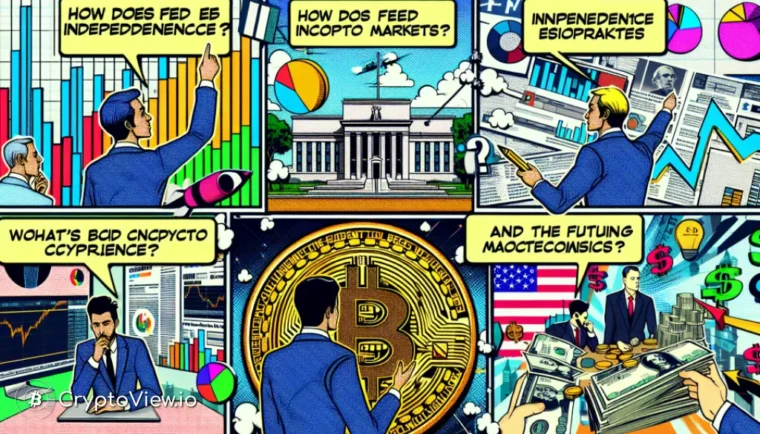 In che modo l'indipendenza della Fed influenza i mercati crypto?