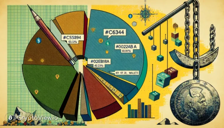 Hur är Shiba Inus utbud fördelat bland de största innehavarna?