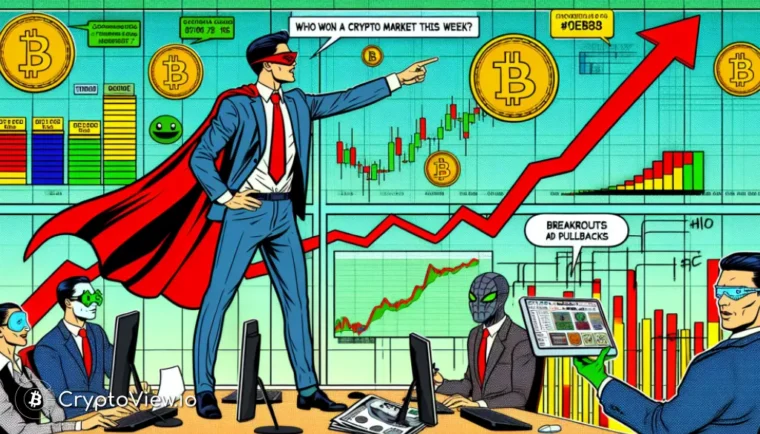 Hvem vant kryptomarkedet denne uken?