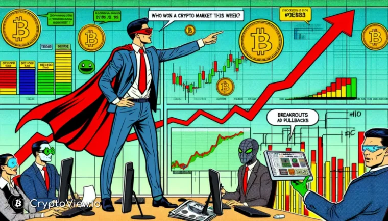 Quem Ganhou o Mercado Cripto Esta Semana?