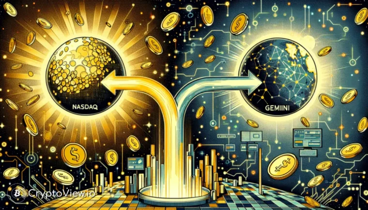 Nasdaq의 지분 인수가 Gemini의 IPO를 촉진할까?