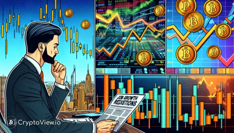 As Revisões de Empregos da Bidenomics Impactaram os Mercados de Cripto?