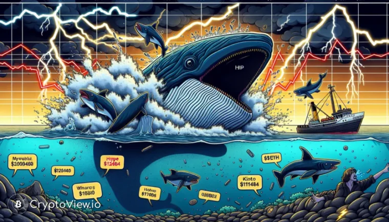Les pertes massives des baleines Hyperliquid ont-elles déclenché une semaine folle dans la DeFi ?