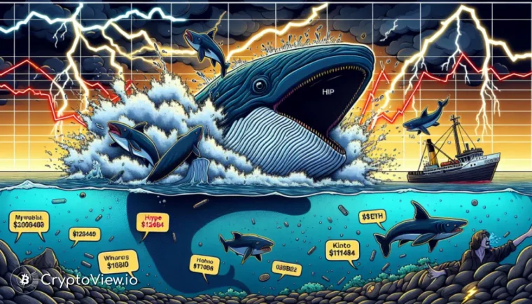 Hyperliquidのクジラの損失がDeFiの激動の週を引き起こしたのか？