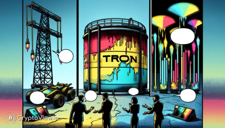 La riduzione delle commissioni del gas di Tron ha influito sulle sue entrate?