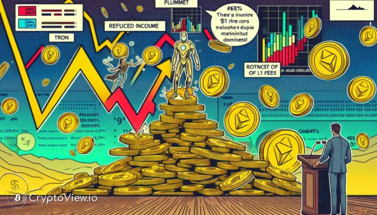 La riduzione delle commissioni di Tron ha influito sulla dominanza della rete?