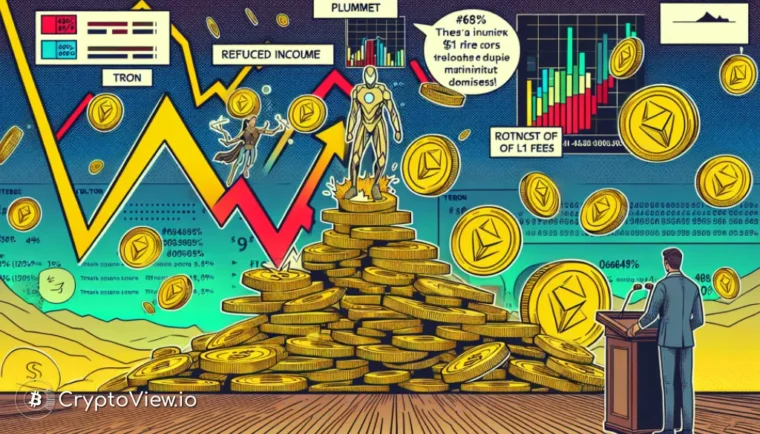 Повлияло ли снижение комиссий Tron на доминирование сети?