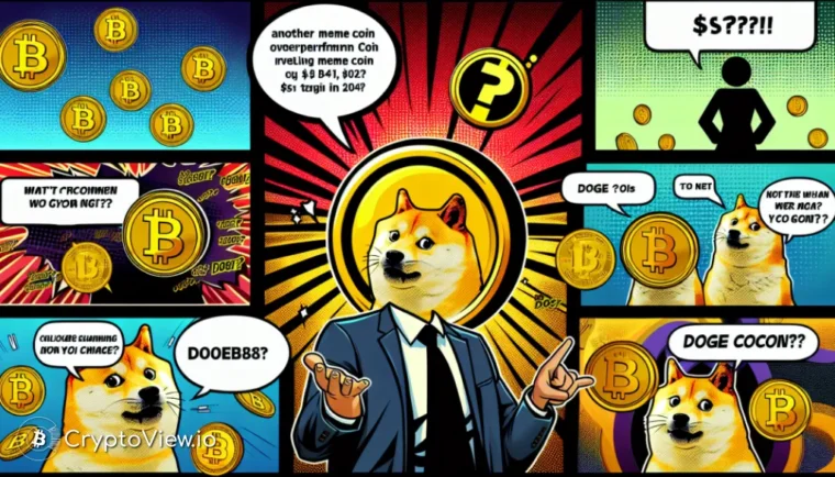 Kan en meme-mønt overgå Dogecoins potentielle mål på 1 dollar i 2024?