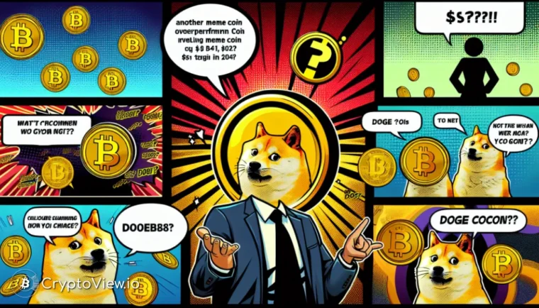 Kan en Meme-mynt overgå Dogecoins potensielle mål på $1 i 2024?